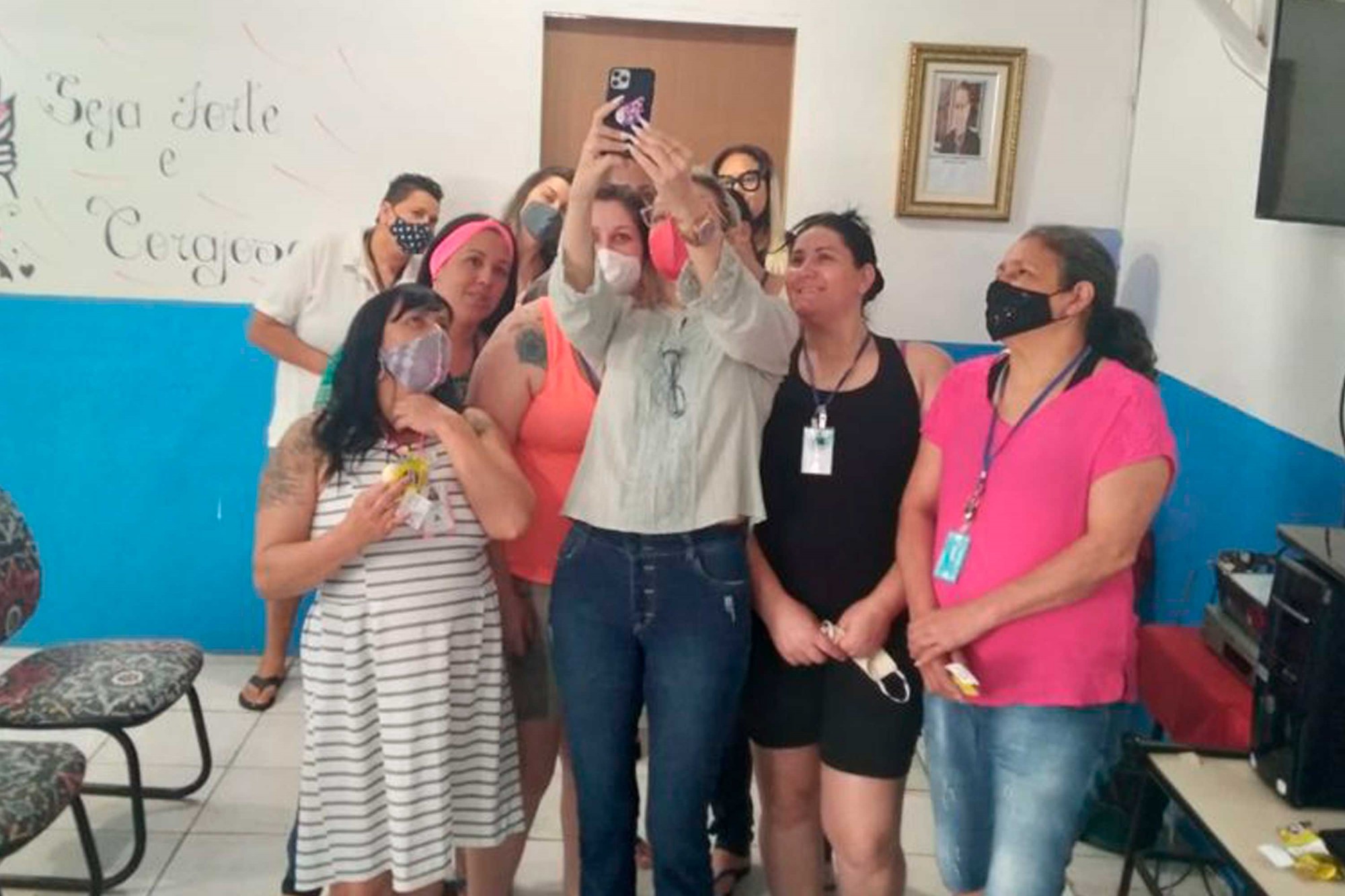 Bate-papo na APAC feminina de Pouso Alegre